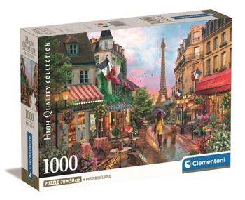 Clementoni Puzzle 1000 Compact Flowers in Paris 39705