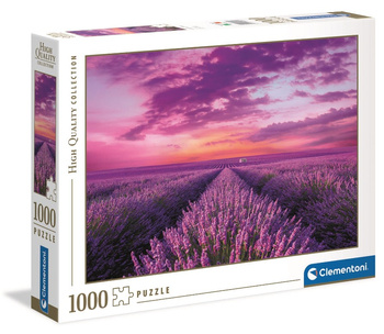 Clementoni Puzzle 1000 HQ Lawendowe Pole 39606