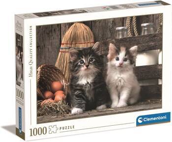 Clementoni Puzzle 1000 HQC Kittens 39340