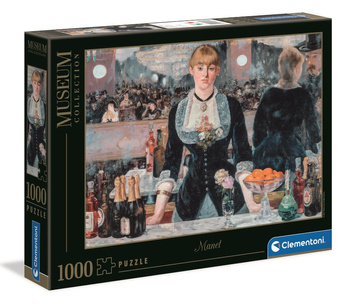 Clementoni Puzzle 1000 Museum Manet ABarAtFolie 39661