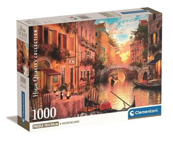 Clementoni Puzzle 1000 Pieces Compact Venezia 39774