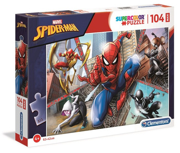 Clementoni Puzzle 104 Maxi Spiderman 23734 - Puzzle for Children