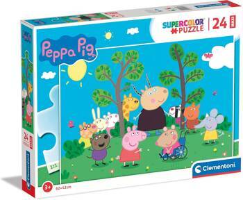 Clementoni Puzzle 24 Maxi SuperKolor Peppa Pig 24237