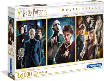 Clementoni Puzzle Harry Potter 3x1000 - 61884