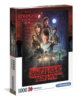 Clementoni puzzle 1000 Netflix Stranger Things 39542