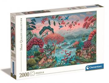 Clementoni puzzle 2000 pieces HQ The Peaceful Jungle 32571