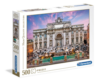 Clementoni puzzle 500 HQ Trevi Fountain 35047