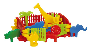 Colorful ZOO blocks for children 25555