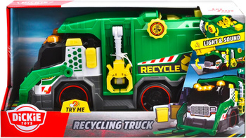 Dickie garbage truck with light and sound 39cm 330-7001