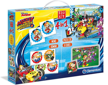 Educational 4in1 Set of Mickey and the Smart Racers 13760