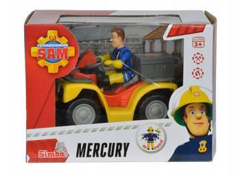 Fireman Sam Quad Mercury with Figure 925-7657