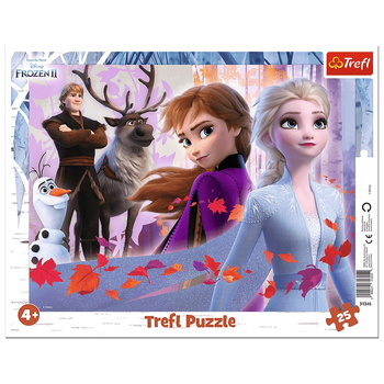 Frame Puzzle 25 Frozen Adventures 31345