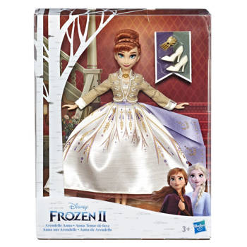 Frozen 2 Arendelle Anna Doll in Deluxe Dress E6845/E5499