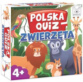 Game KANGUR PL Poland Quiz Animals 4+ 75956