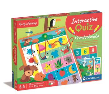 Interactive quiz for preschoolers Clementoni I learn while having fun! 50820