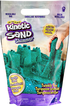 Kinetic Sand turquoise sand with glitter 6060801