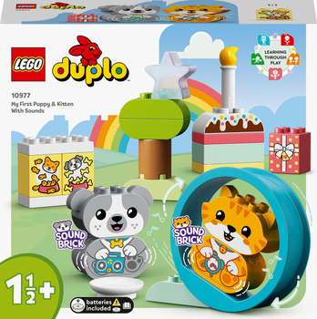 LEGO DUPLO My First Puppy and Kitten 10977 1.5+