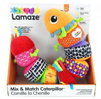 Lamaze Caterpillar Mix and Match Educational Toy L27244