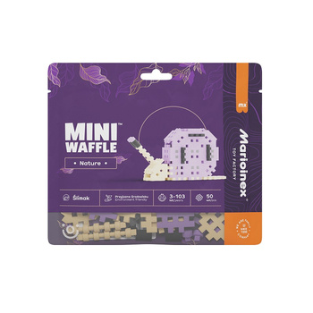 MARIOINEX Nature mini waffle blocks 50 pieces Śli. 06101