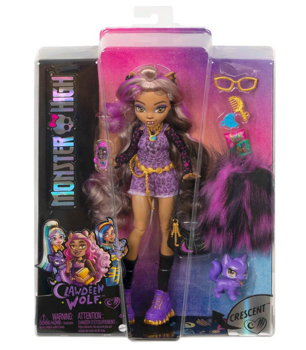 MATTEL MONSTER HIGH doll Clawdeen Wolf HHK52