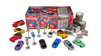 Majorette Playtape mega box set of 10 cars 205-8198