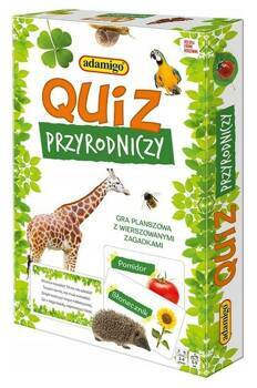 Nature quiz with riddles - board game for children 07554