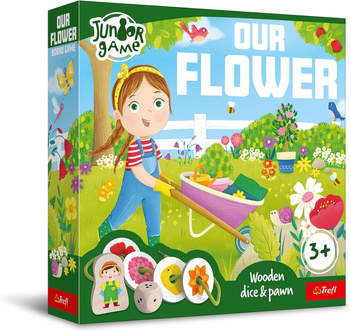 Our Flower TREFL PL 02480 board game for children