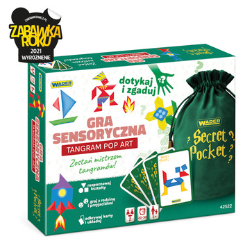 Play&Fun Game Tangram Secret Pocket Pop Art 42522