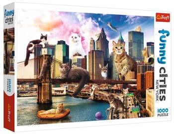 Puzzle 1000 Cats in New York 10595