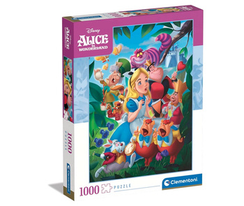 Puzzle 1000 pieces Disney Alice 39673