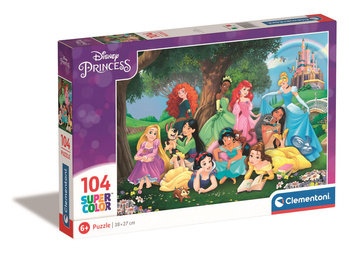 Puzzle 104 pieces Disney Princess 25743