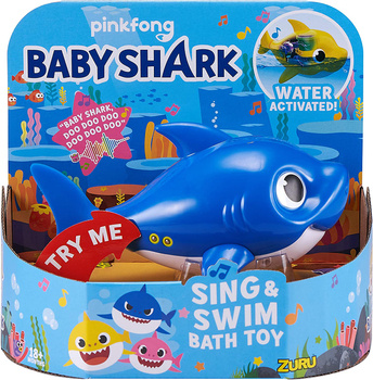 Robo Alive swimming blue shark 25282B