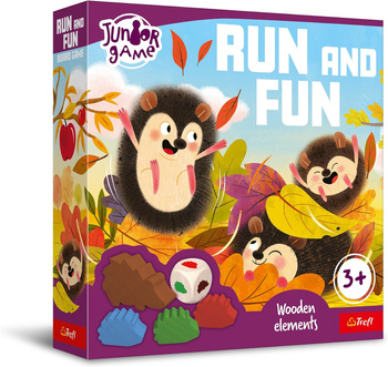 Run and Fun TREFL PL 02479 board game for children