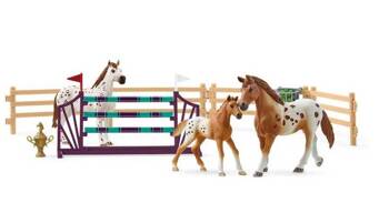 Schleich Appaloosa horse training set 42433 21831