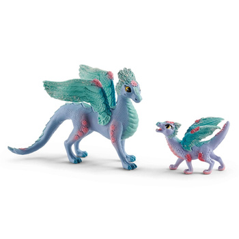 Schleich floral dragon and child 20' 70592 36557