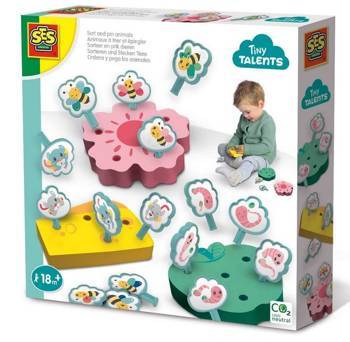 Sort and pin animals - educational toy for children 13134