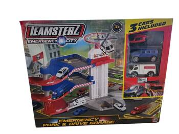 TEAMSTERZ 3-story garage with 3 cars 1417612