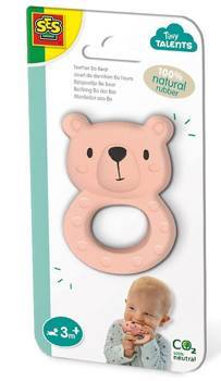 Teddy bear teether made of 100% natural rubber 13162