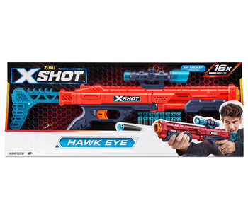 ZURU X-SHOT Excel Hawk Eye Launcher 16 shots 36435