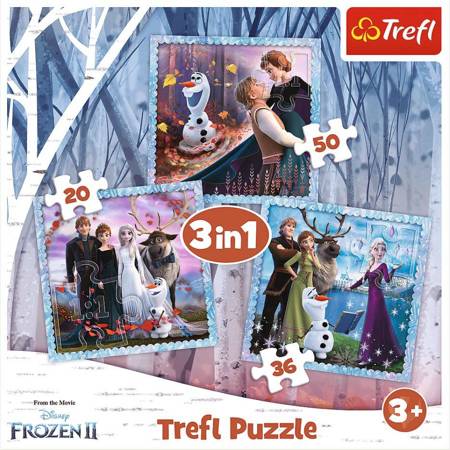 3in1 puzzle Frozen 2 Magic Story 34853