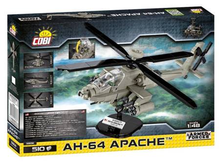 Armed Forces AH-64 Apache 5808 helicopter model