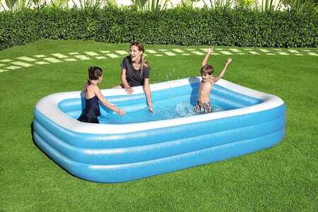 BESTWAY 3-chamber inflatable pool 305x183x56cm B54009