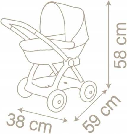 Baby Nurse deep stroller for children 254118