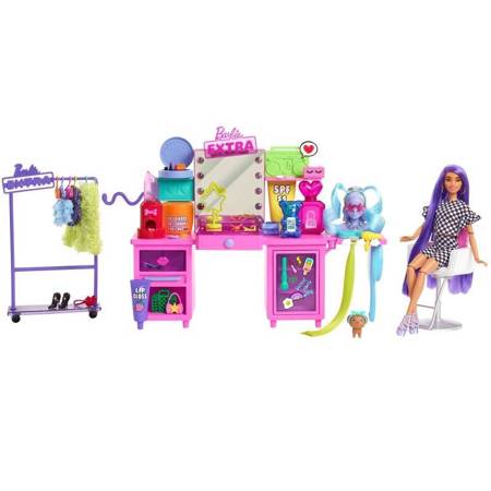 Barbie Extra Moda doll with dressing table GYJ70