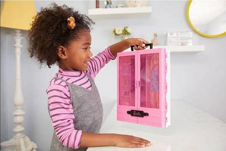 Barbie wardrobe for clothes with the GBK12 doll