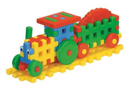 Blocks for children Farmer's Tractor 25784