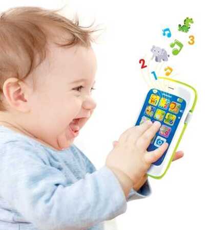 CLEMENTONI Interactive Smartphone for Children - Touch and Play 17223