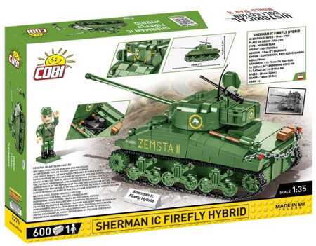 COBI HC WWII Sherman IC Firefly Hybrid 600 cl 2276