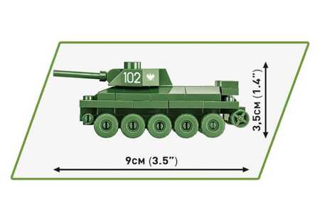 COBI HC World War II tank T-34/76 101kl 3088