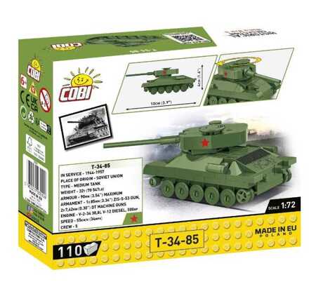 COBI HC World War II tank T-34/85 110kl 3092